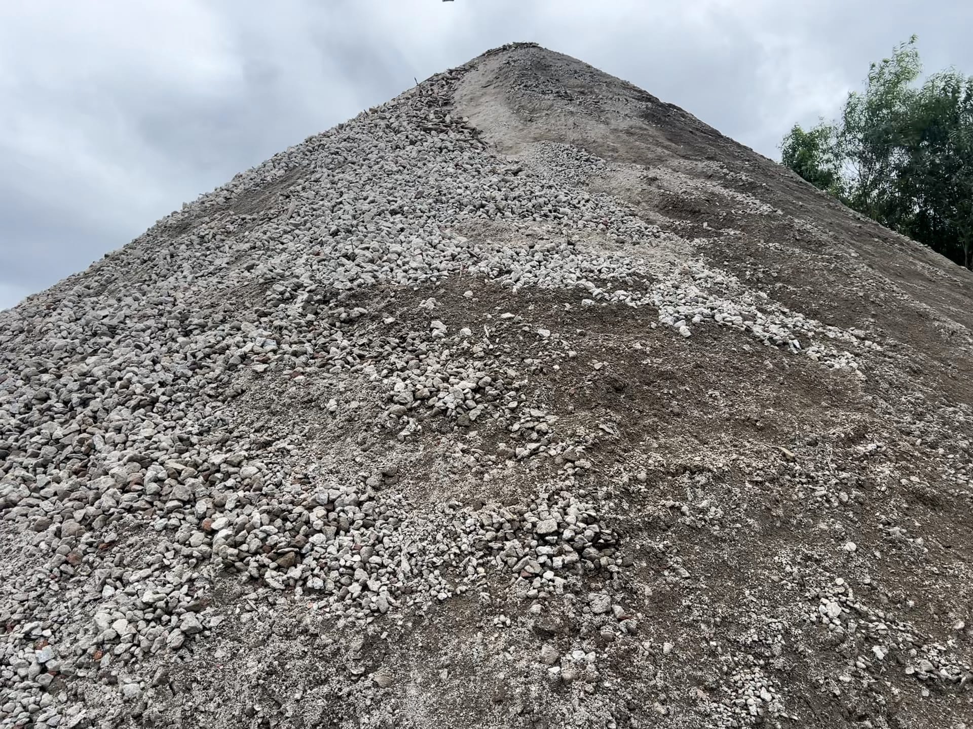 Large Pile of Aggregate